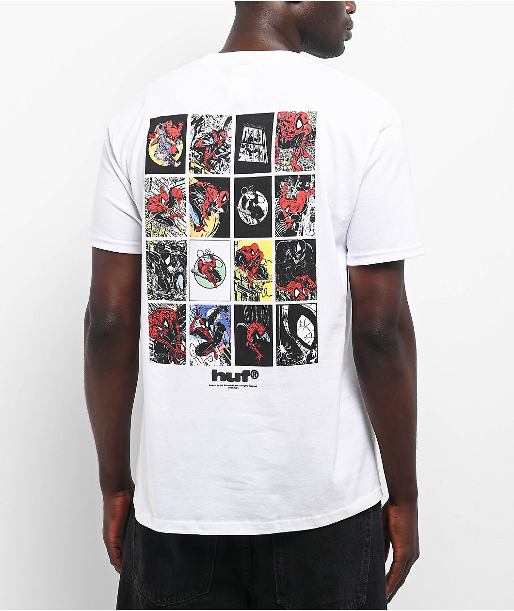 HUF x Spider-Man Collector White T-Shirt