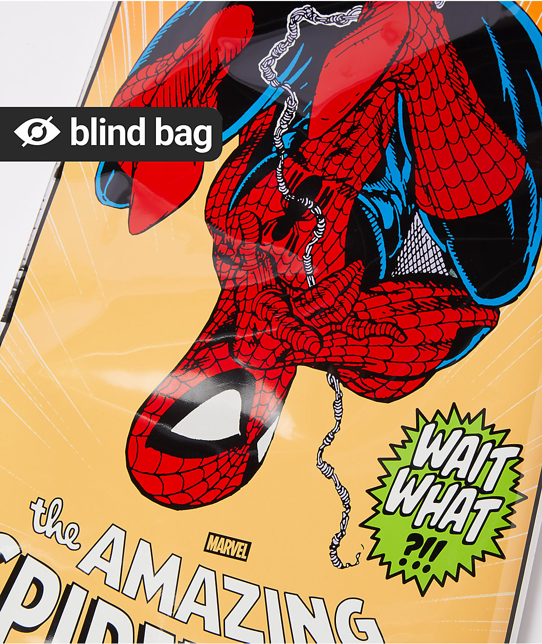 HUF x Spider-Man Issue 321 8.25" Blind Bag Skateboard Deck