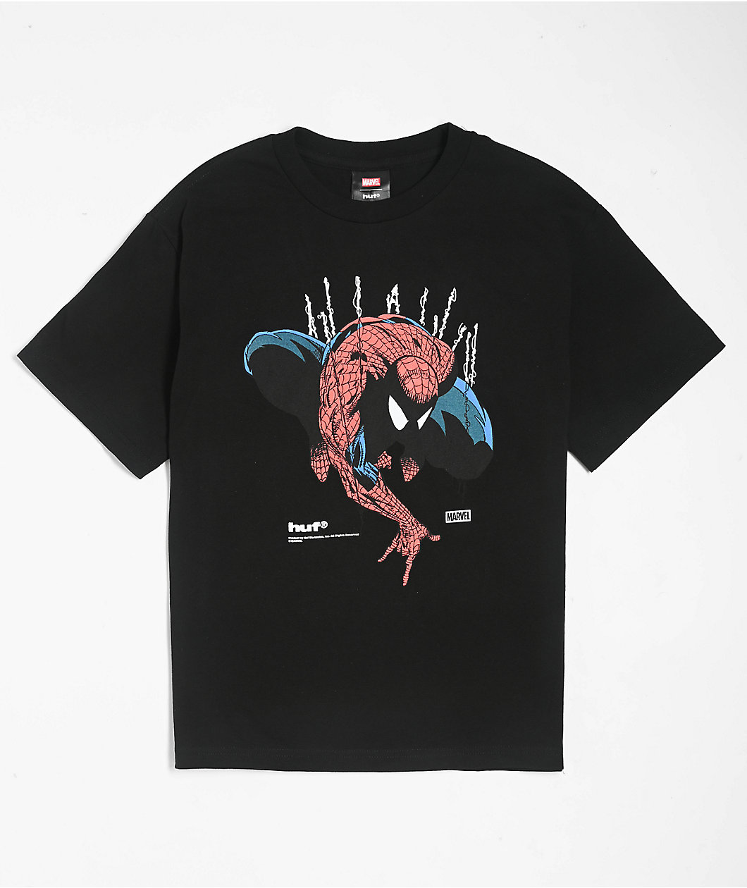 HUF x Spider-Man Kids Perceptions Black T-Shirt