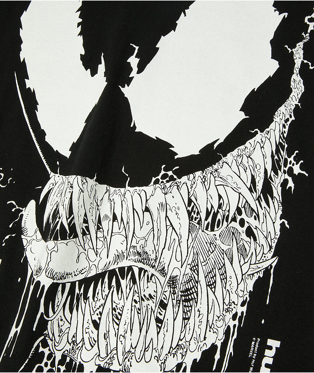 HUF x Spider-Man Vile Washed Black T-Shirt