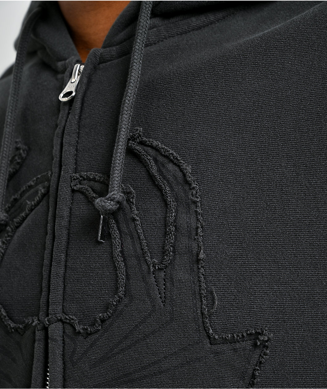 HUF x Spider-Man Web Black Wash Zip Hoodie
