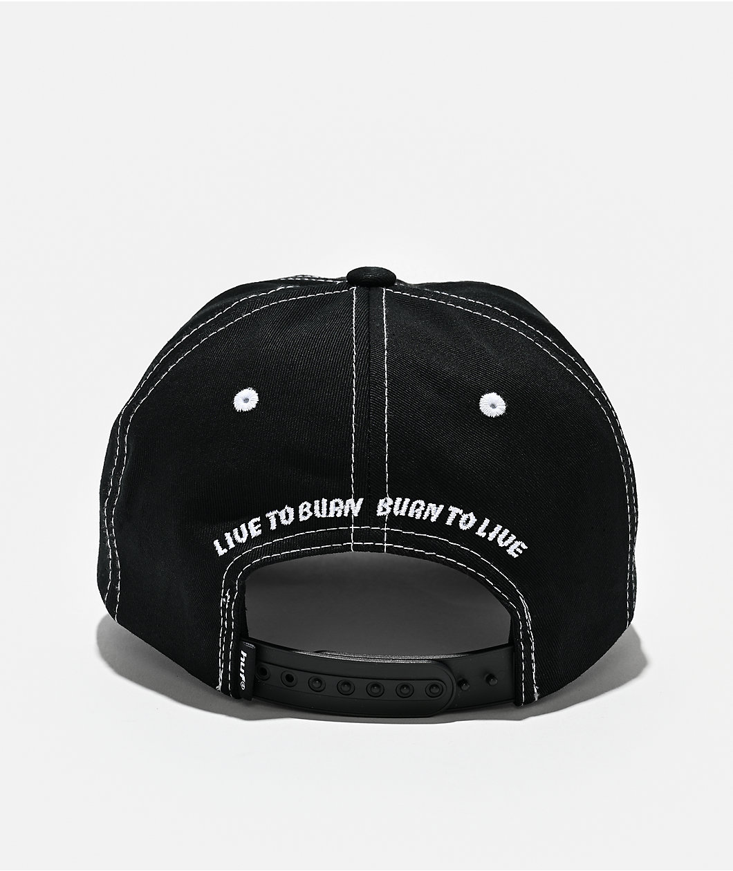 HUF x Spitfire Union Black Snapback Hat