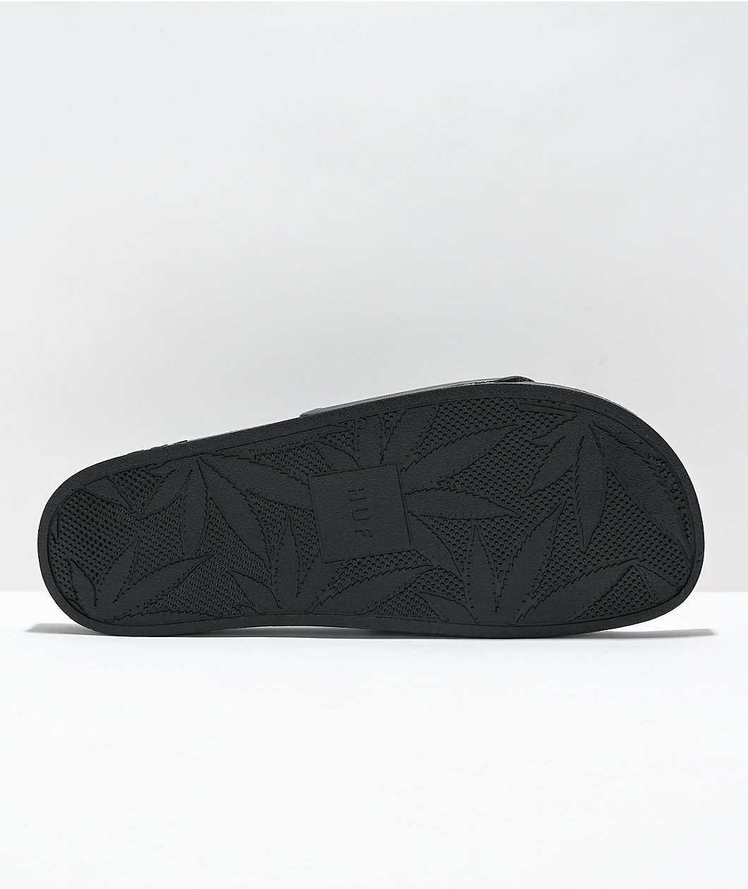 HUF x THRASHER Black Slide Sandals