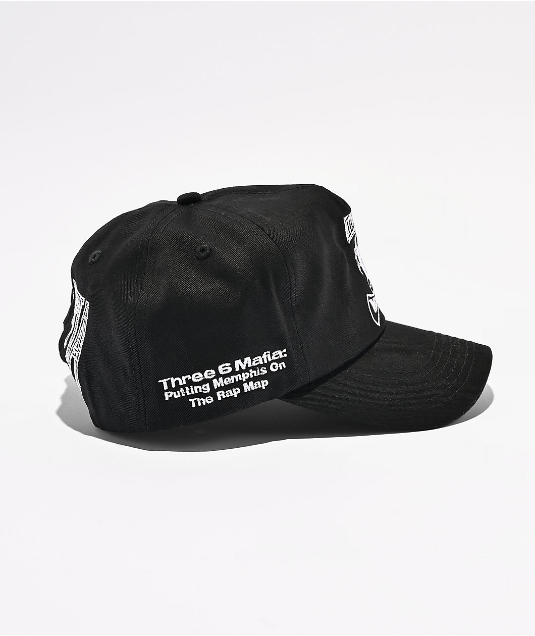 HUF x Three 6 Mafia Hypnotize Minds Black Snapback Hat