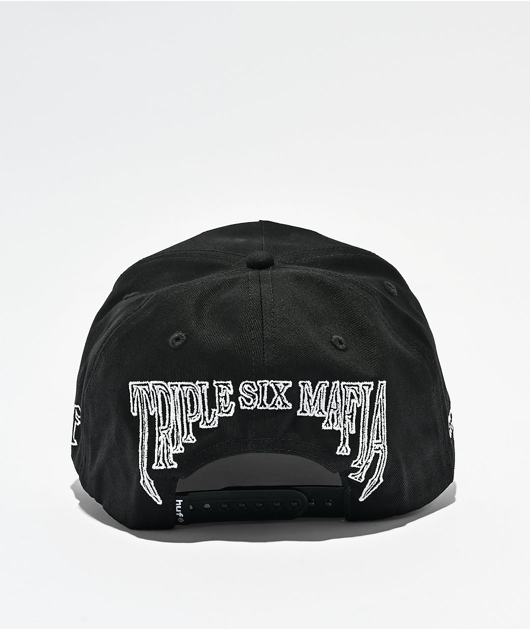 HUF x Three 6 Mafia Hypnotize Minds Black Snapback Hat
