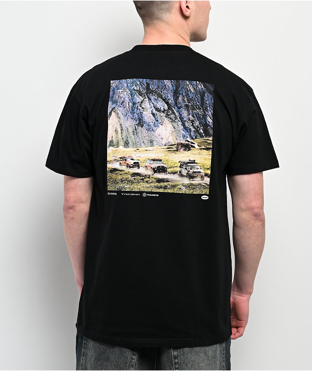 HUF x Toyota TRD Convoy Black T-Shirt