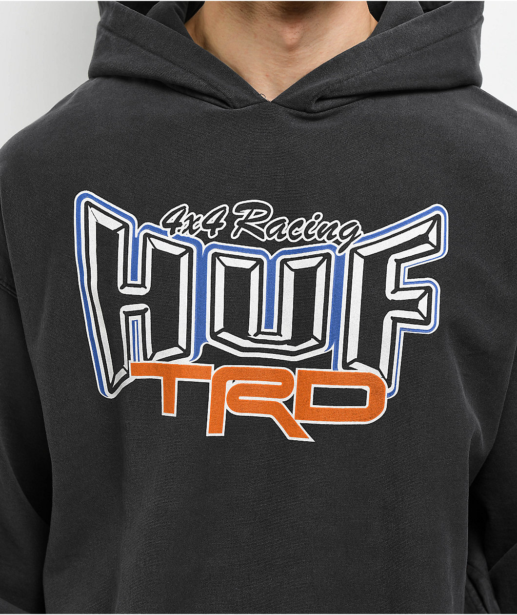 HUF x Toyota TRD High Performance Black Hoodie