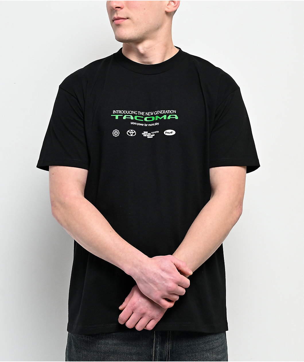 HUF x Toyota TRD New Generation Black T-Shirt