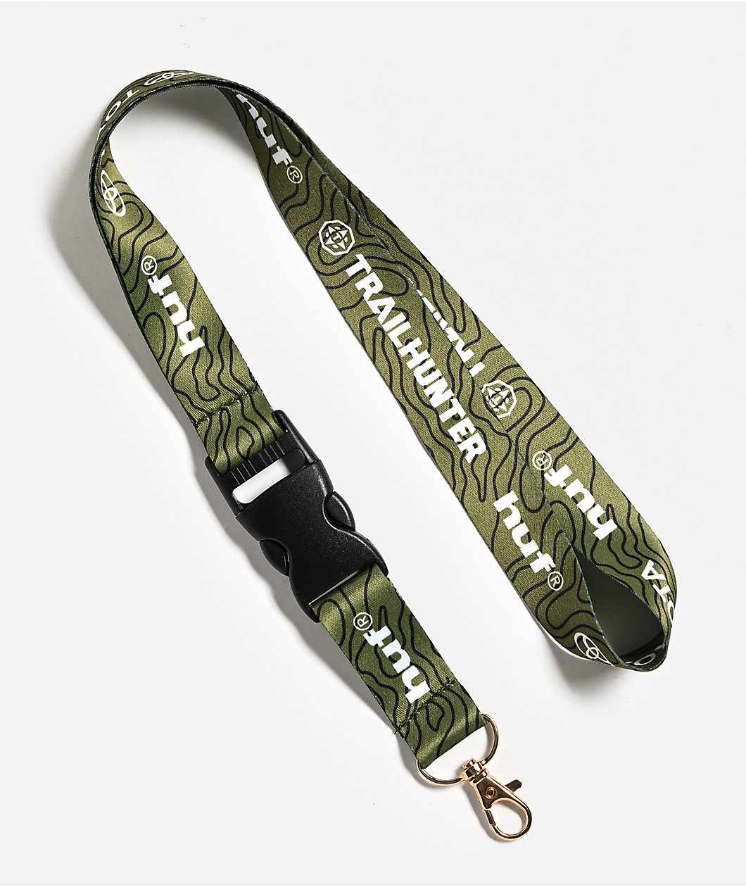 HUF x Toyota Trailhunter Green Lanyard