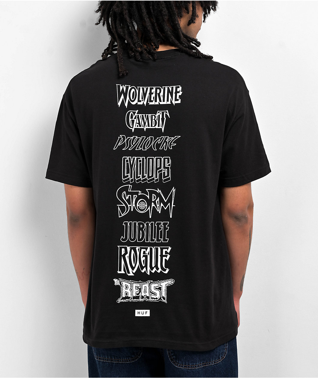 HUF x X-Men Mutant Black T-Shirt