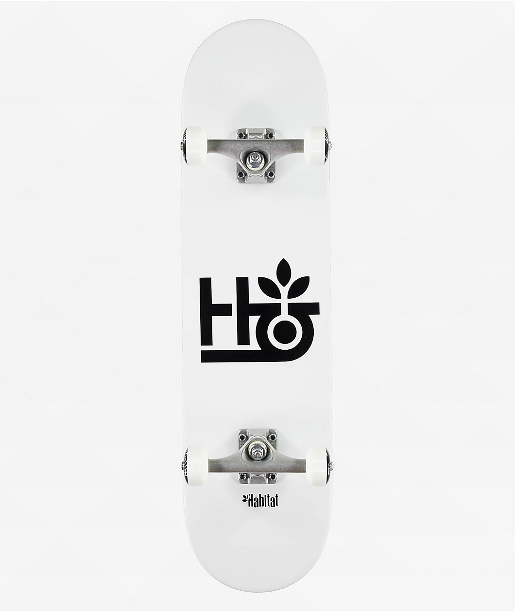 Habitat Pod White 8.0"Complete Skateboard