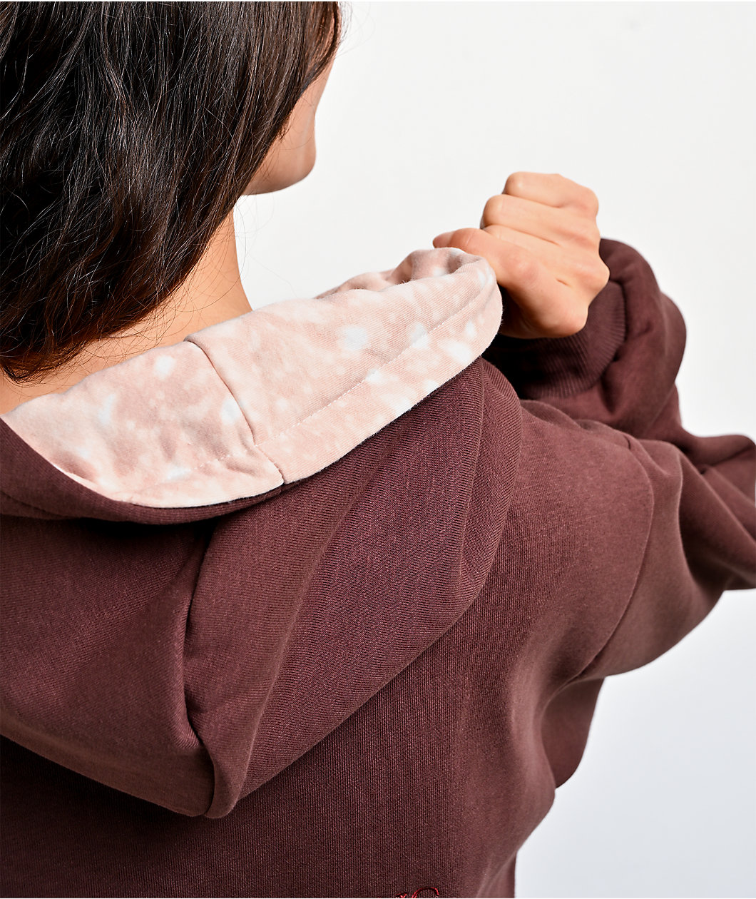 Happy Camp3r Fawn Love Brown Zip Hoodie
