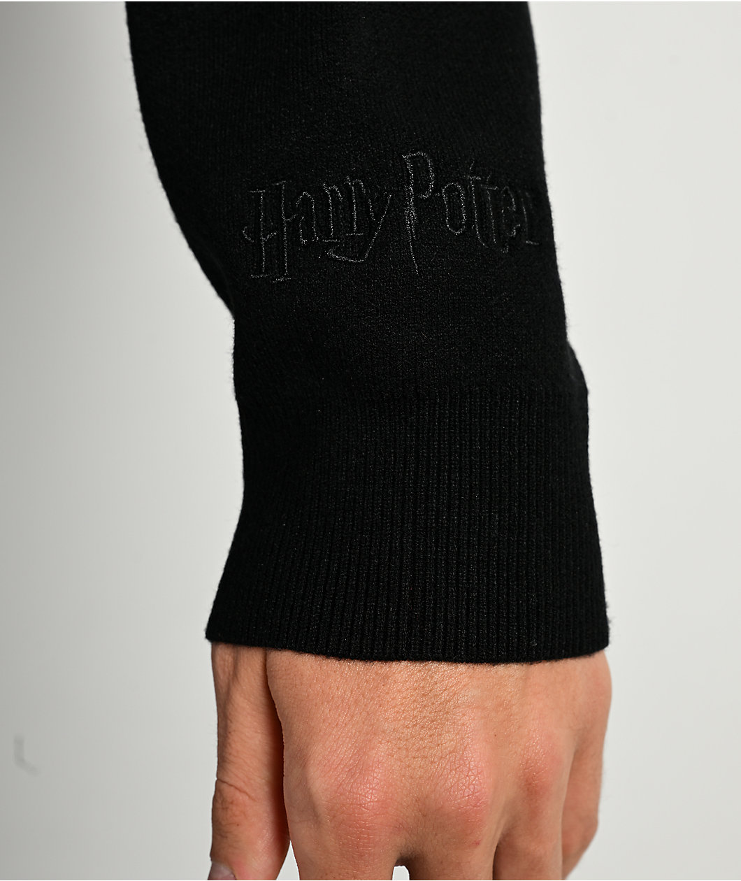 Harry Potter x Welcome Deathly Hallows Black Sweater