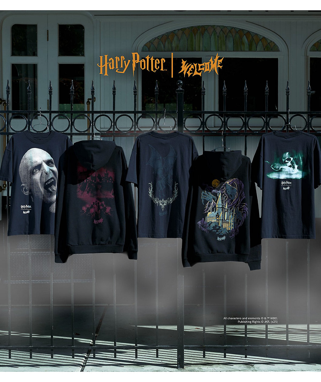 Harry Potter x Welcome Dementor Black Hoodie