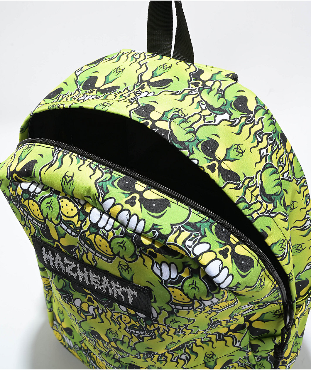 Hazheart All Over Hazzy Green Backpack