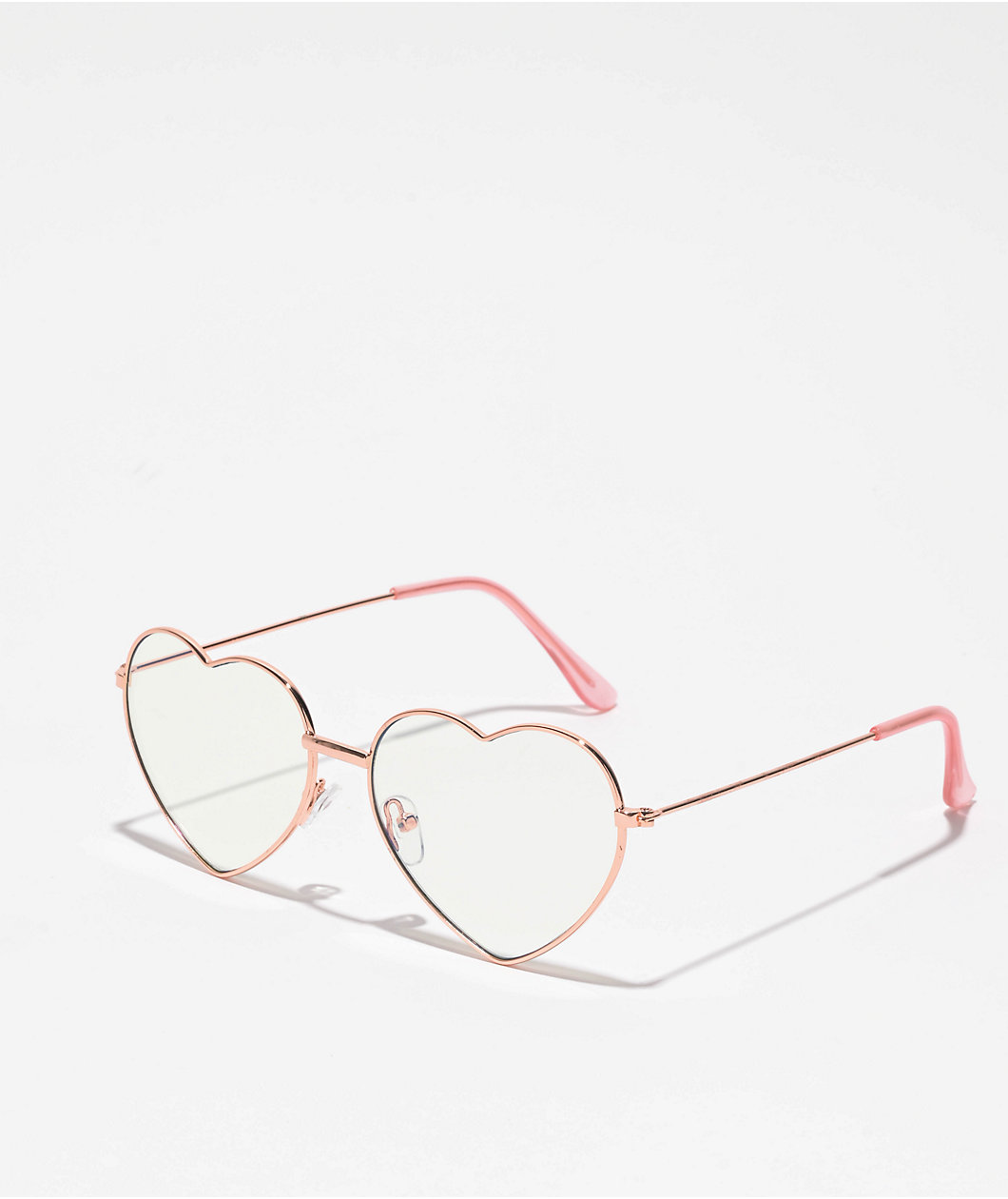 Heart Gold Blue Light Glasses