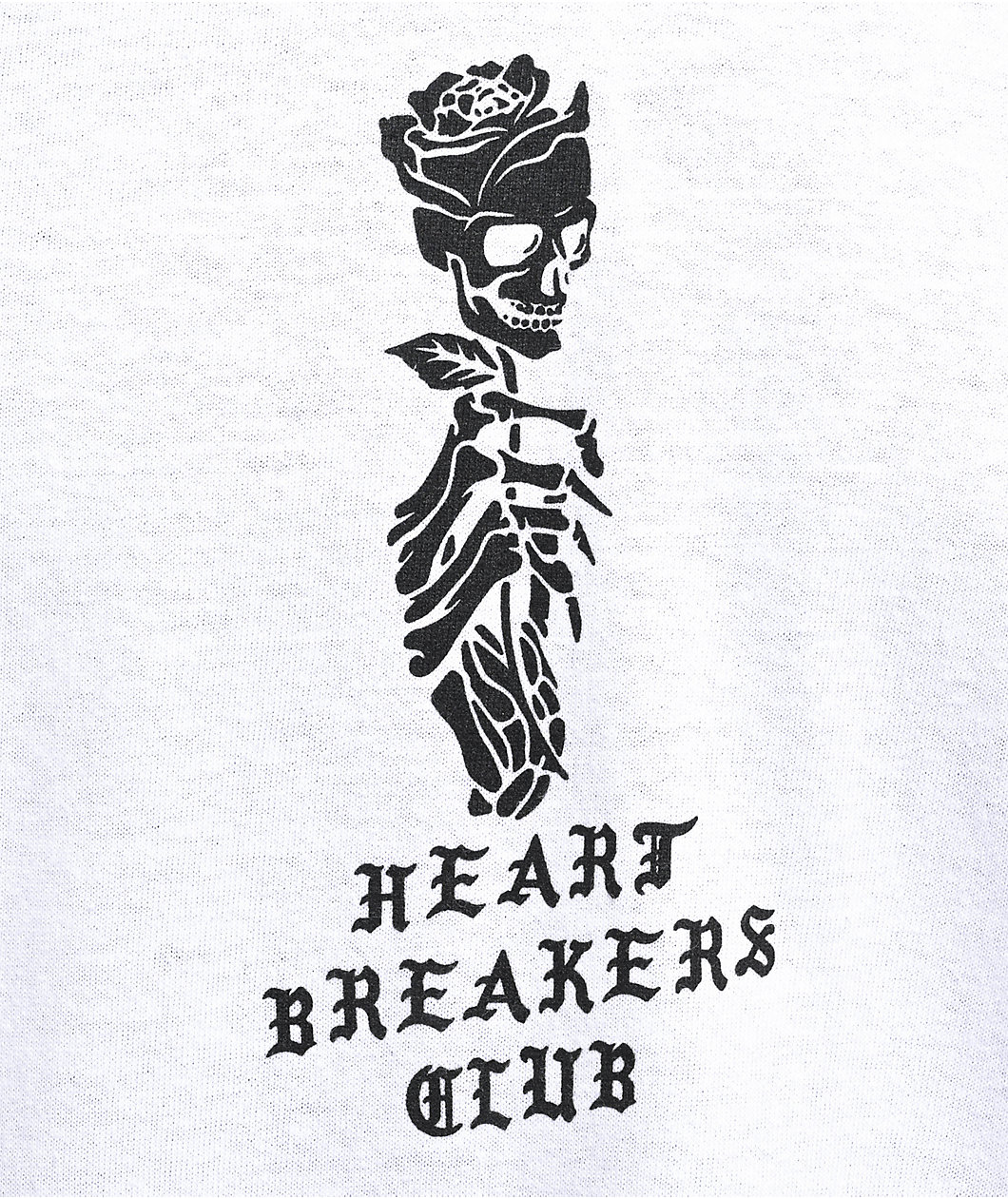 Heartbreakers Club No Pain White T-Shirt