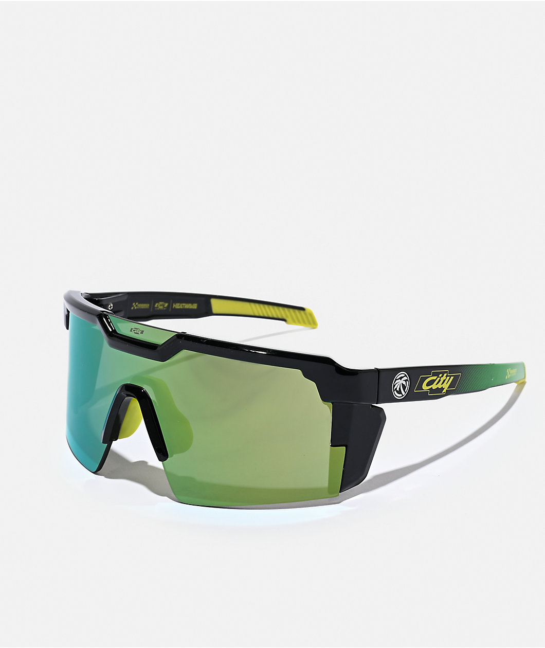 Heat Wave x City Chevrolet x Hendrick Motorsports Future Tech Z87+ Radium Green Sunglasses