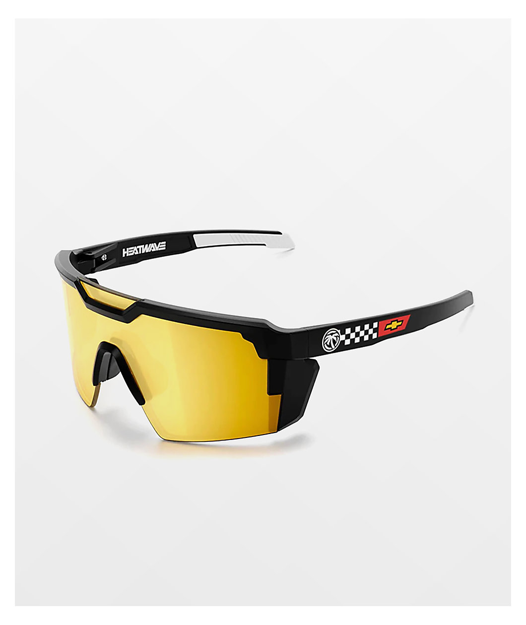 Heat Wave x Corvette Future Tech Gold Sunglasses