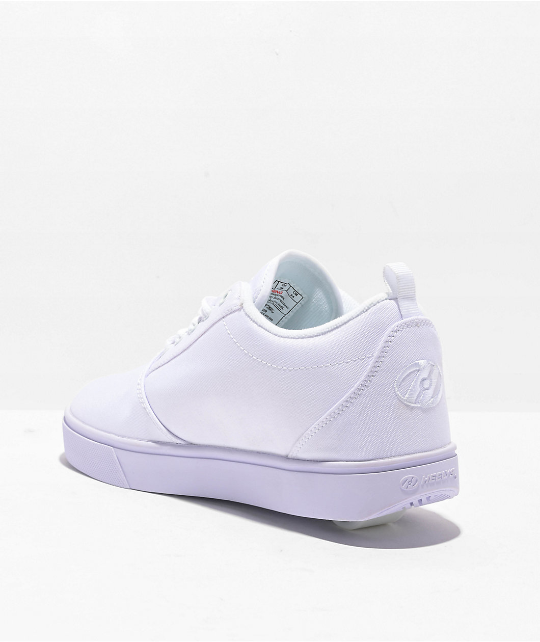 Heelys Pro 20 Canvas White Wheeled Skate Shoes
