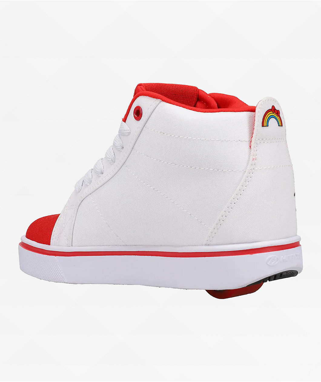 Heelys x Hello Kitty Kids Racer Mid White & Red Shoes