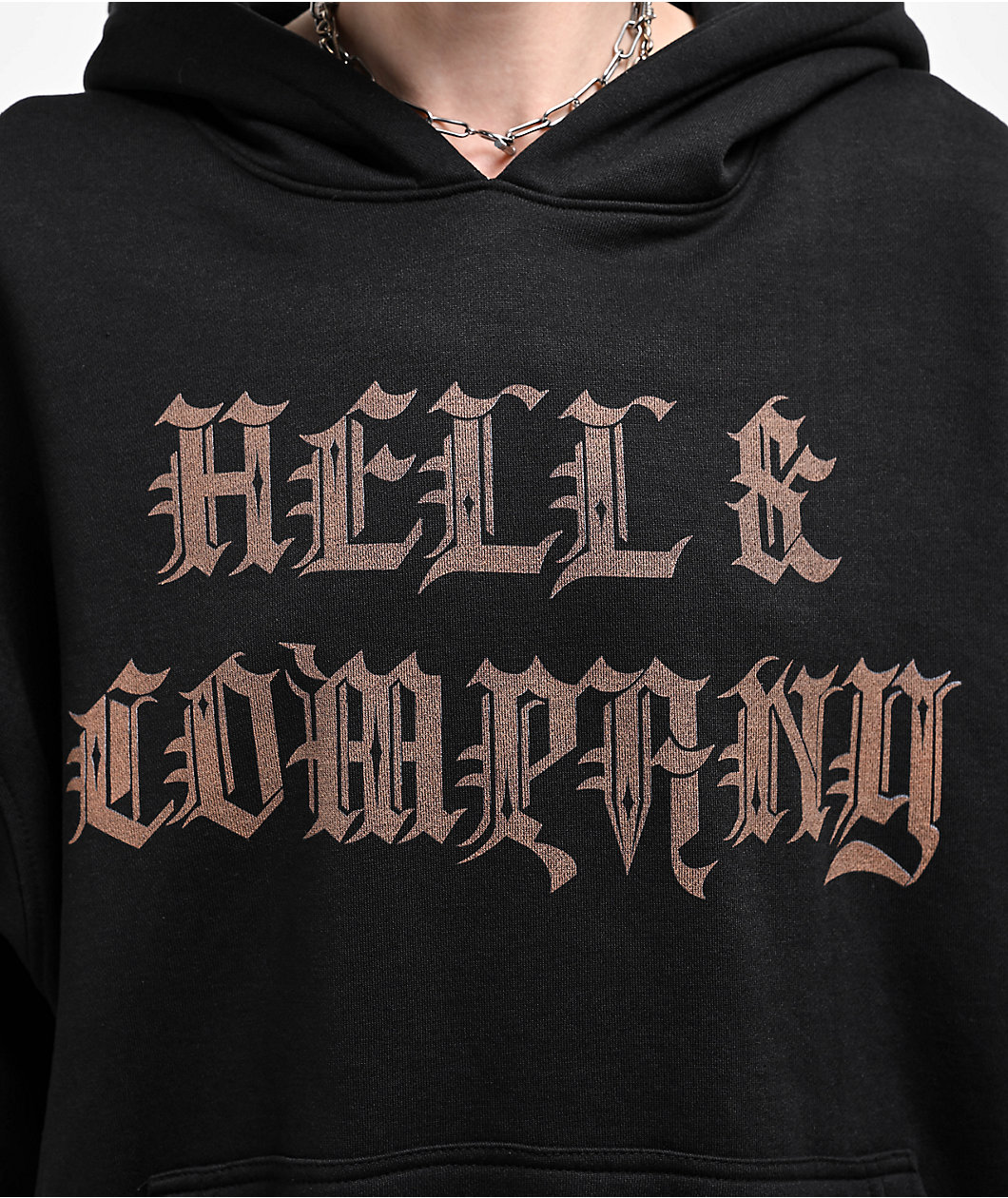 Hell & Company Brain Case Black Hoodie