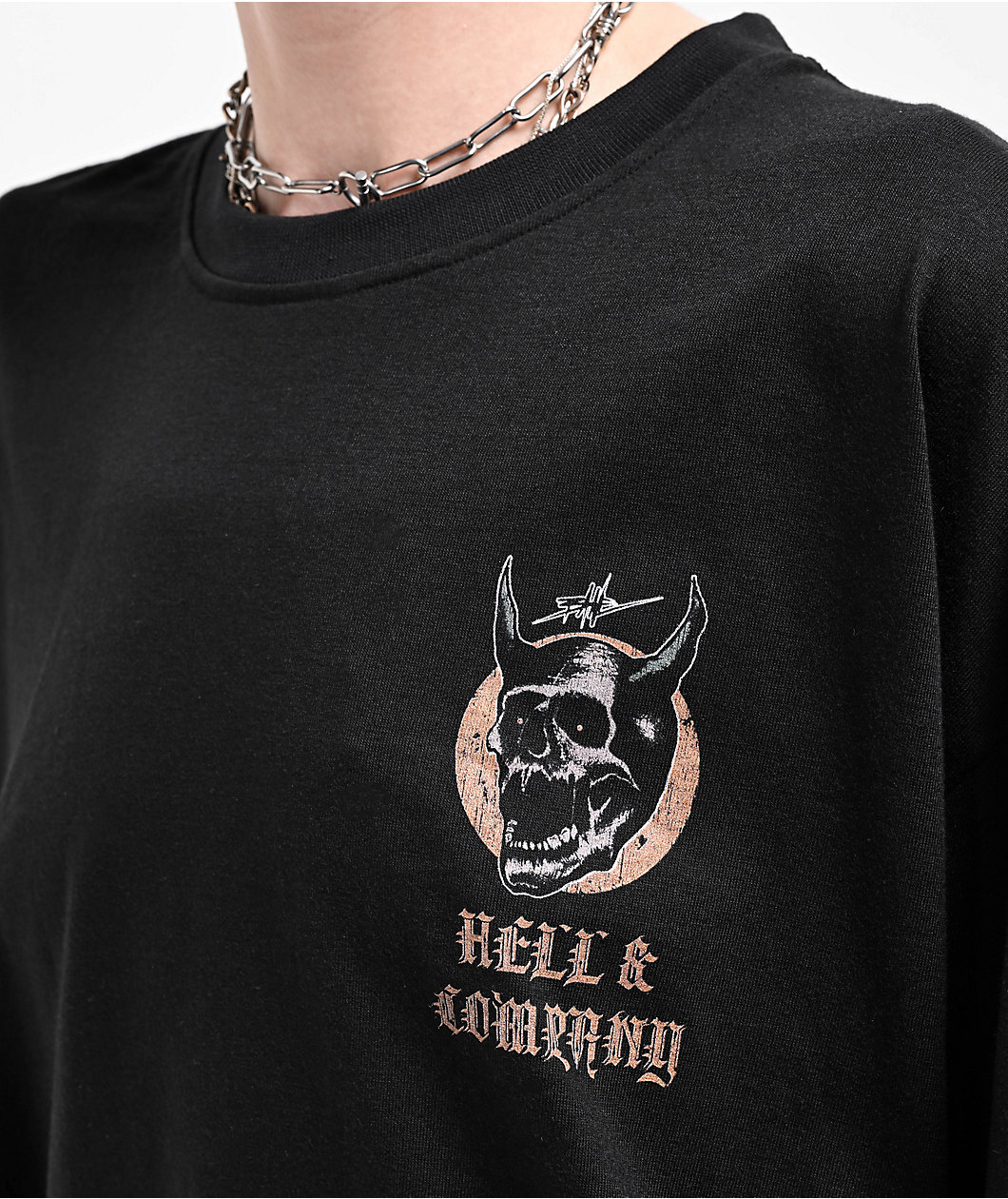 Hell & Company Brain Case Black T-Shirt