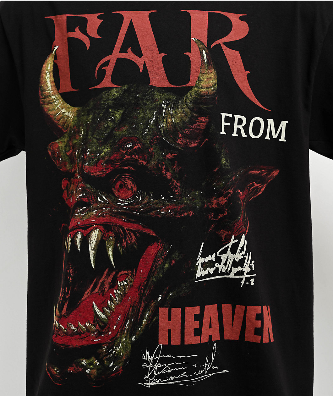 Hell & Company Far From Heaven Black T-Shirt