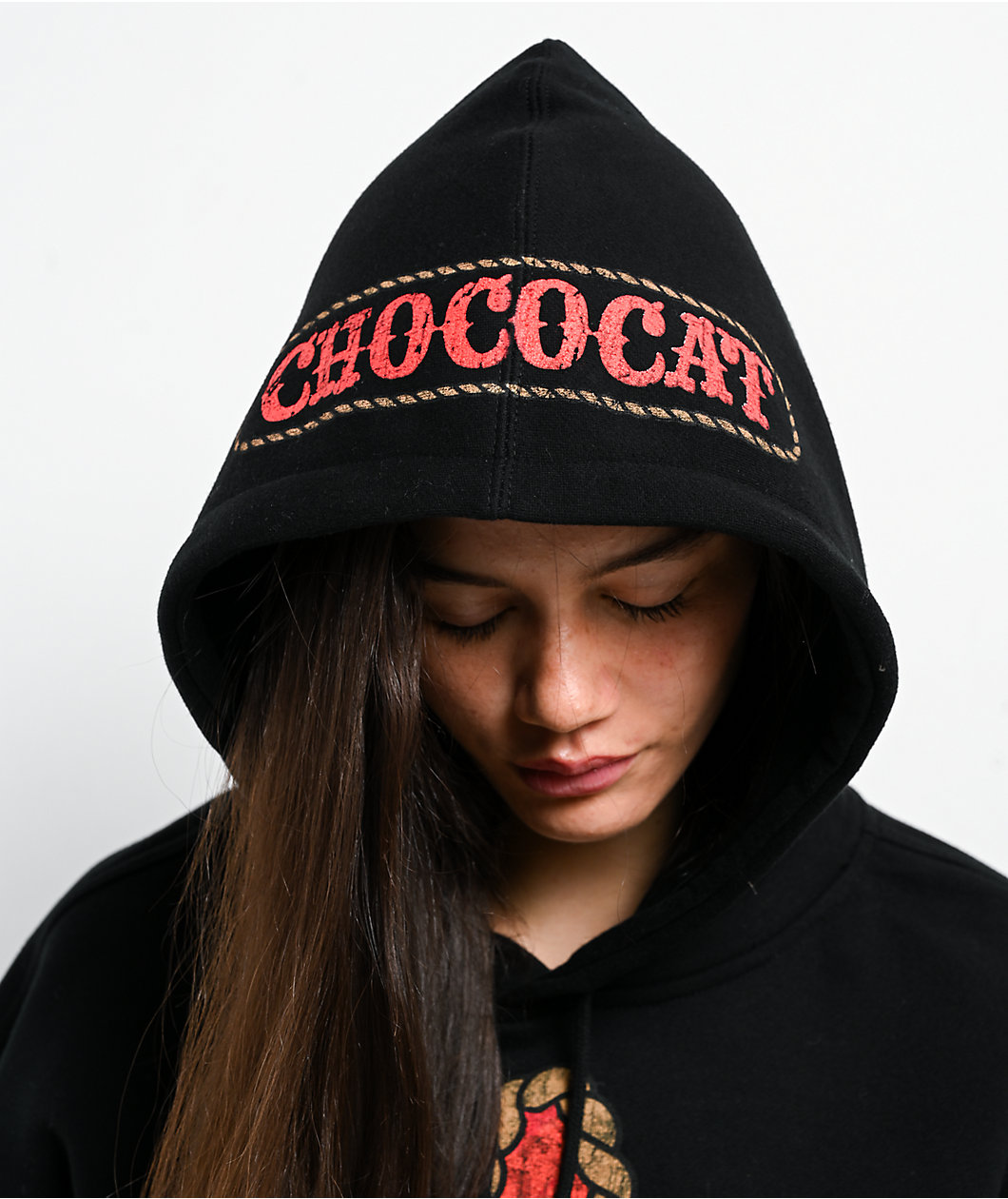 Hello Kitty® & Friends | A.LAB Chococat™ Cowgirl Black Hoodie