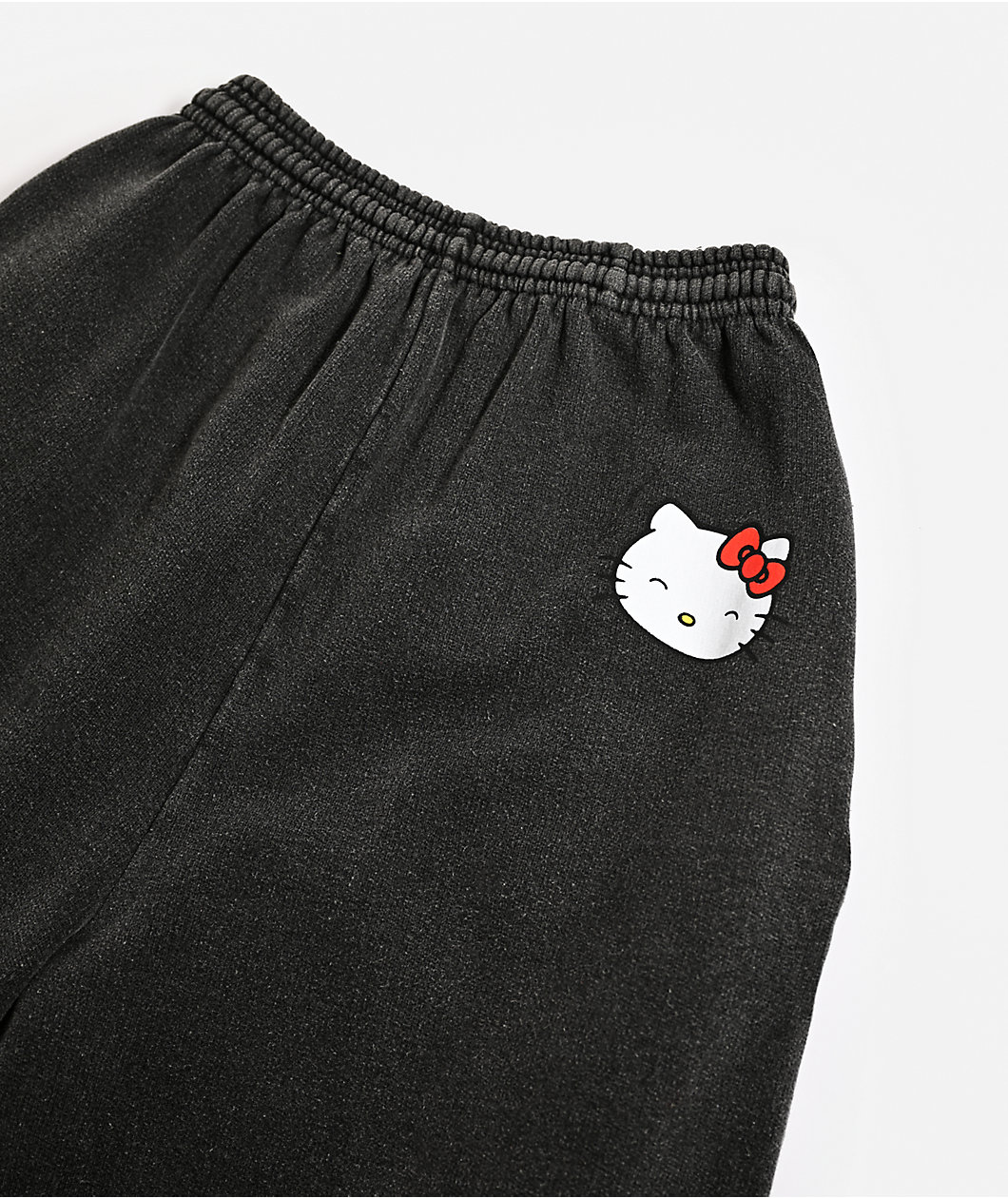 Hello Kitty® & Friends | A.LAB Hello Kitty Over The Rainbow Black Wash Sweatpants