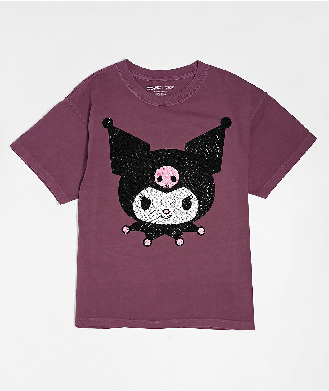 Hello Kitty® & Friends | A.LAB Kuromi™ Over The Rainbow Purple T-Shirt