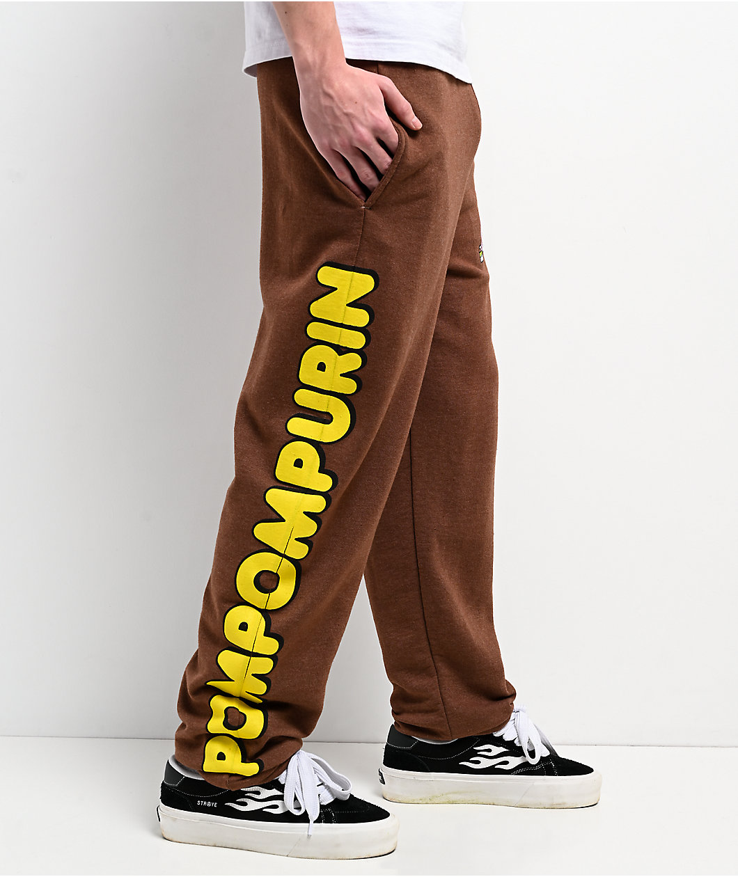 Hello Kitty® & Friends | A.LAB Pompompurin™ Over The Rainbow Brown Sweatpants