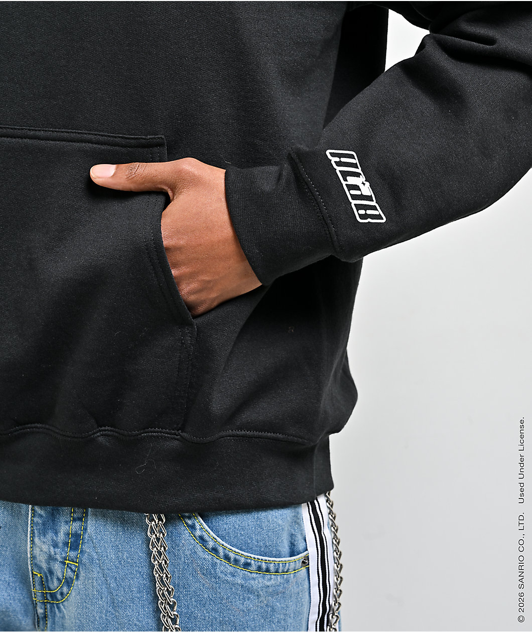 Hello Kitty® And Friends | A.LAB Camo Puffer Black Hoodie