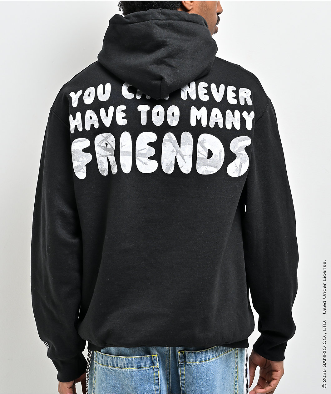 Hello Kitty® And Friends | A.LAB Camo Puffer Black Hoodie