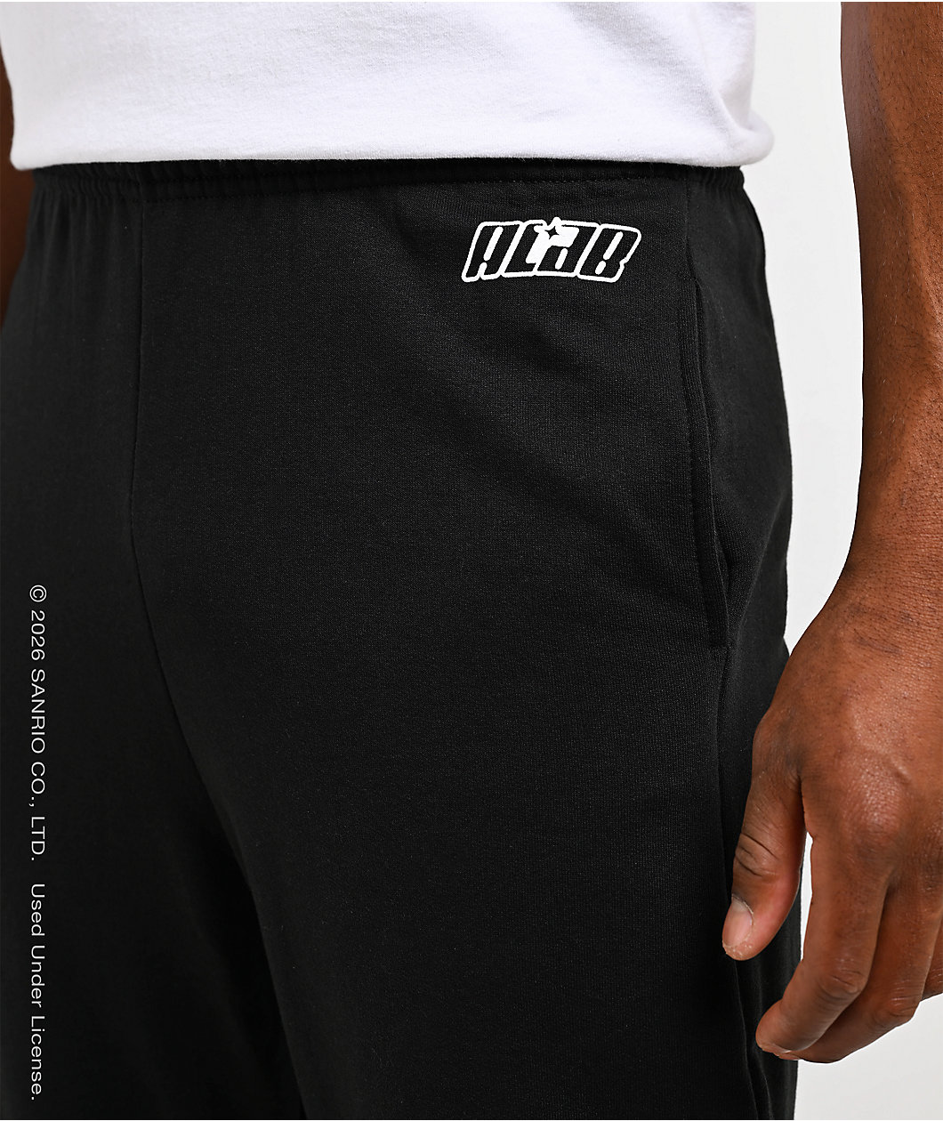 Hello Kitty® And Friends | A.LAB Hello Kitty And Friends Black Sweatpants