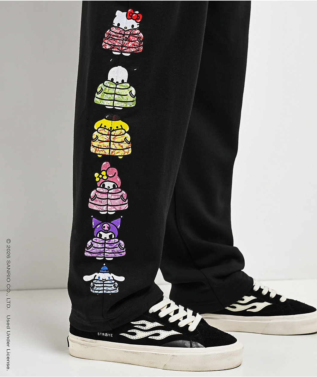 Hello Kitty® And Friends | A.LAB Hello Kitty And Friends Black Sweatpants