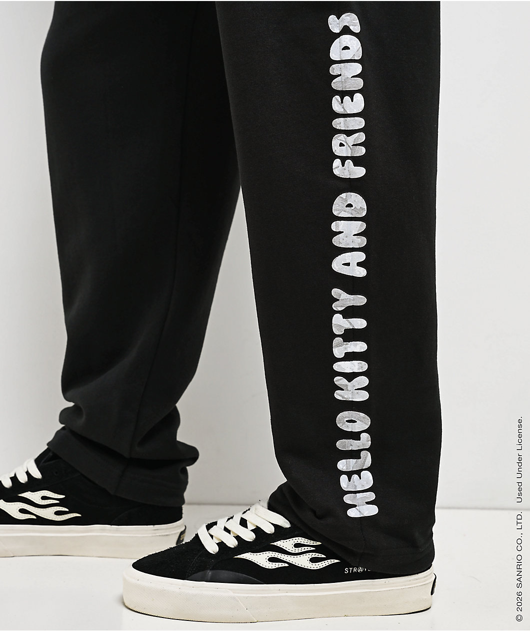 Hello Kitty® And Friends | A.LAB Hello Kitty And Friends Black Sweatpants