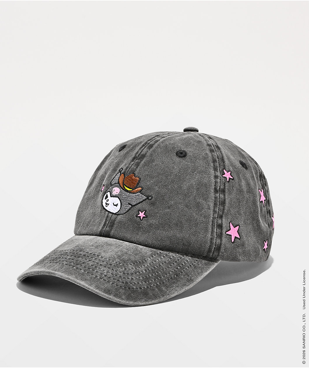 Hello Kitty® And Friends | A.LAB Kuromi™ Cowgirl Black Strapback Hat
