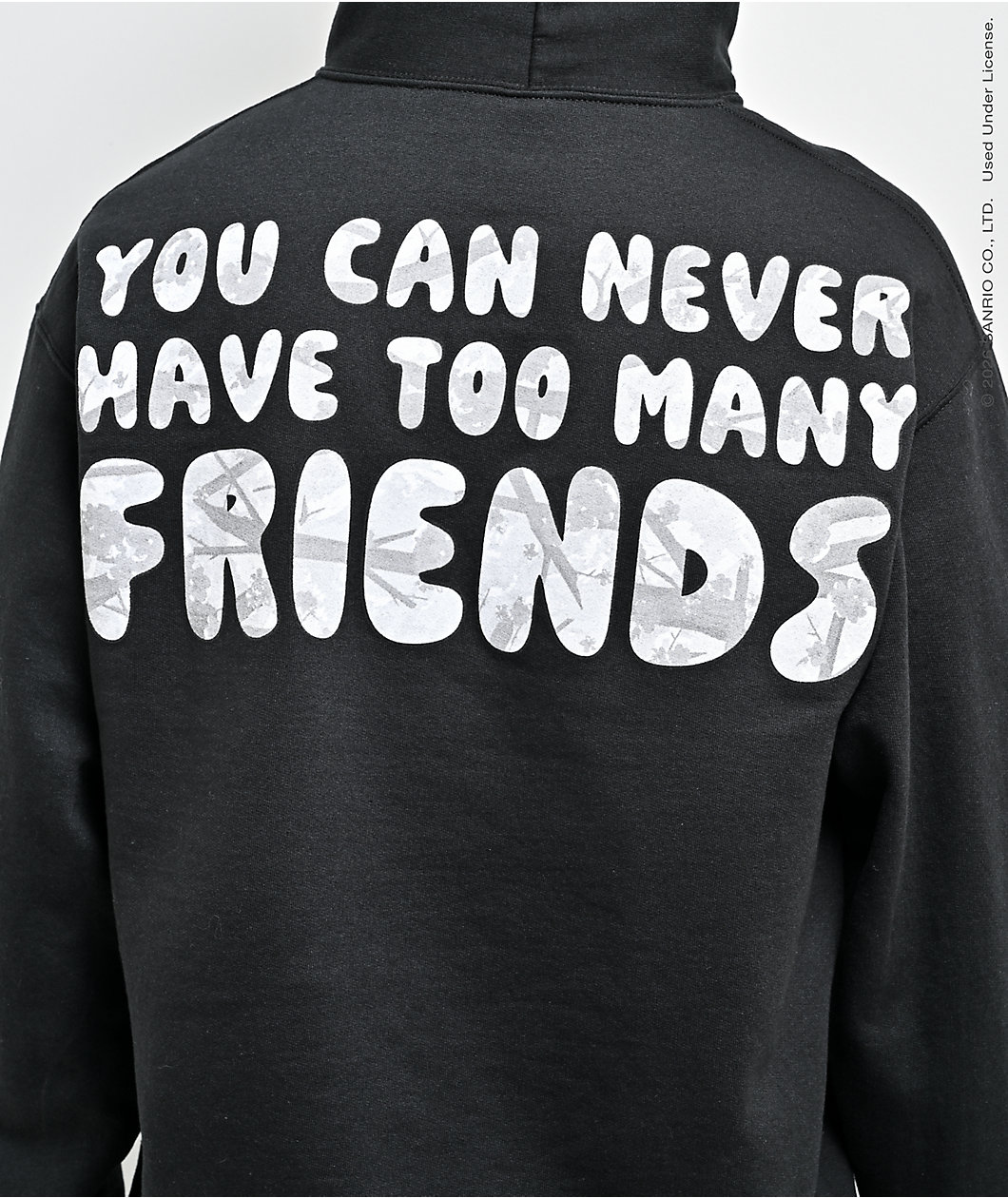 Hello Kitty® and Friends | A.LAB Camo Puffer Black Hoodie