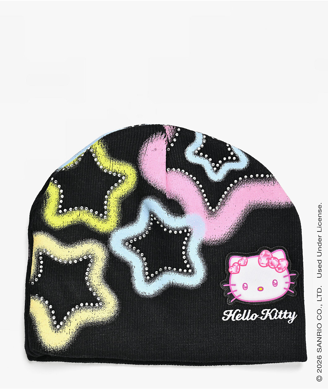 Hello Kitty® and Friends | A.LAB Hello Kitty® Digital Dream Black Skully Beanie