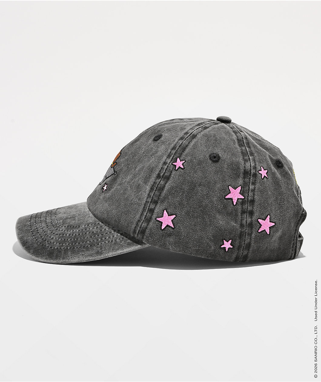 Hello Kitty® and Friends | A.LAB Kuromi™ Cowgirl Black Strapback Hat