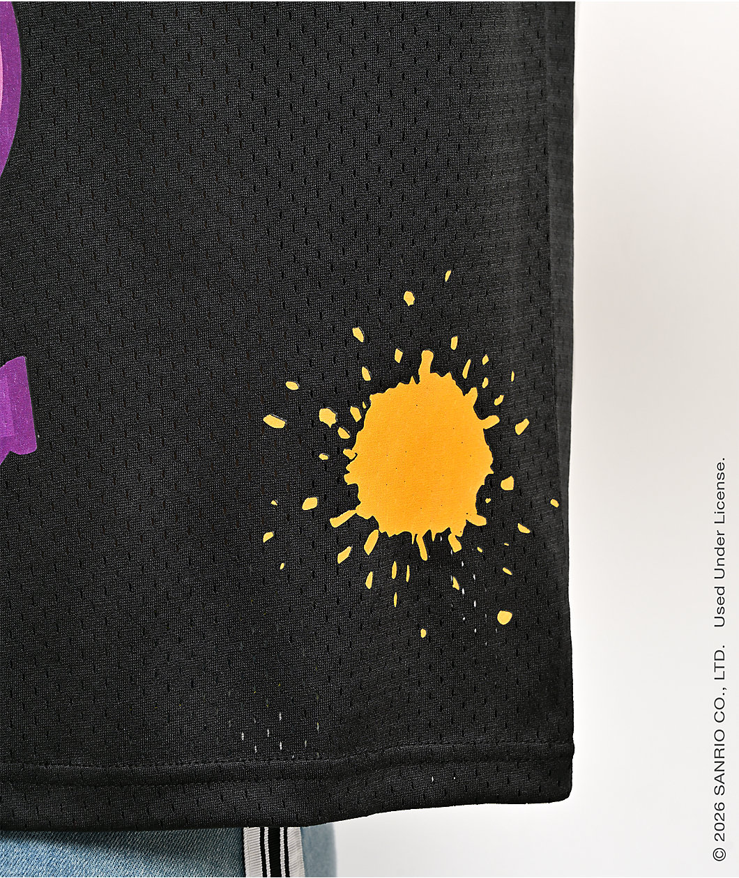 Hello Kitty® and Friends | A.LAB Kuromi™ Tokyo Skate Black Jersey