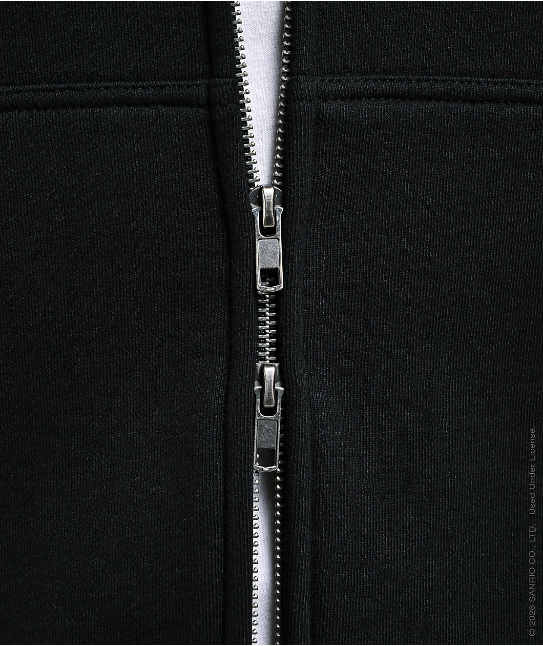 Hello Kitty® and Friends | A.LAB Kuromi™ Tokyo Skate Black Zip Hoodie