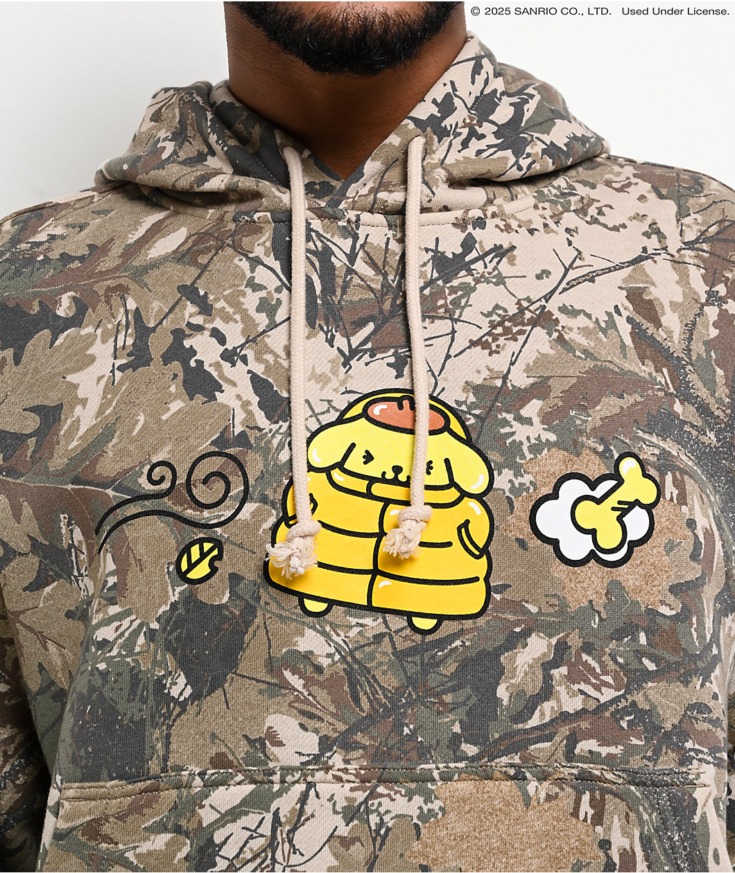 Hello Kitty® and Friends | A.LAB Pompompurin™ Camo Puffer Hoodie
