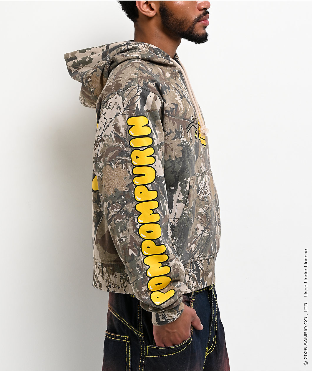 Hello Kitty® and Friends | A.LAB Pompompurin™ Camo Puffer Hoodie