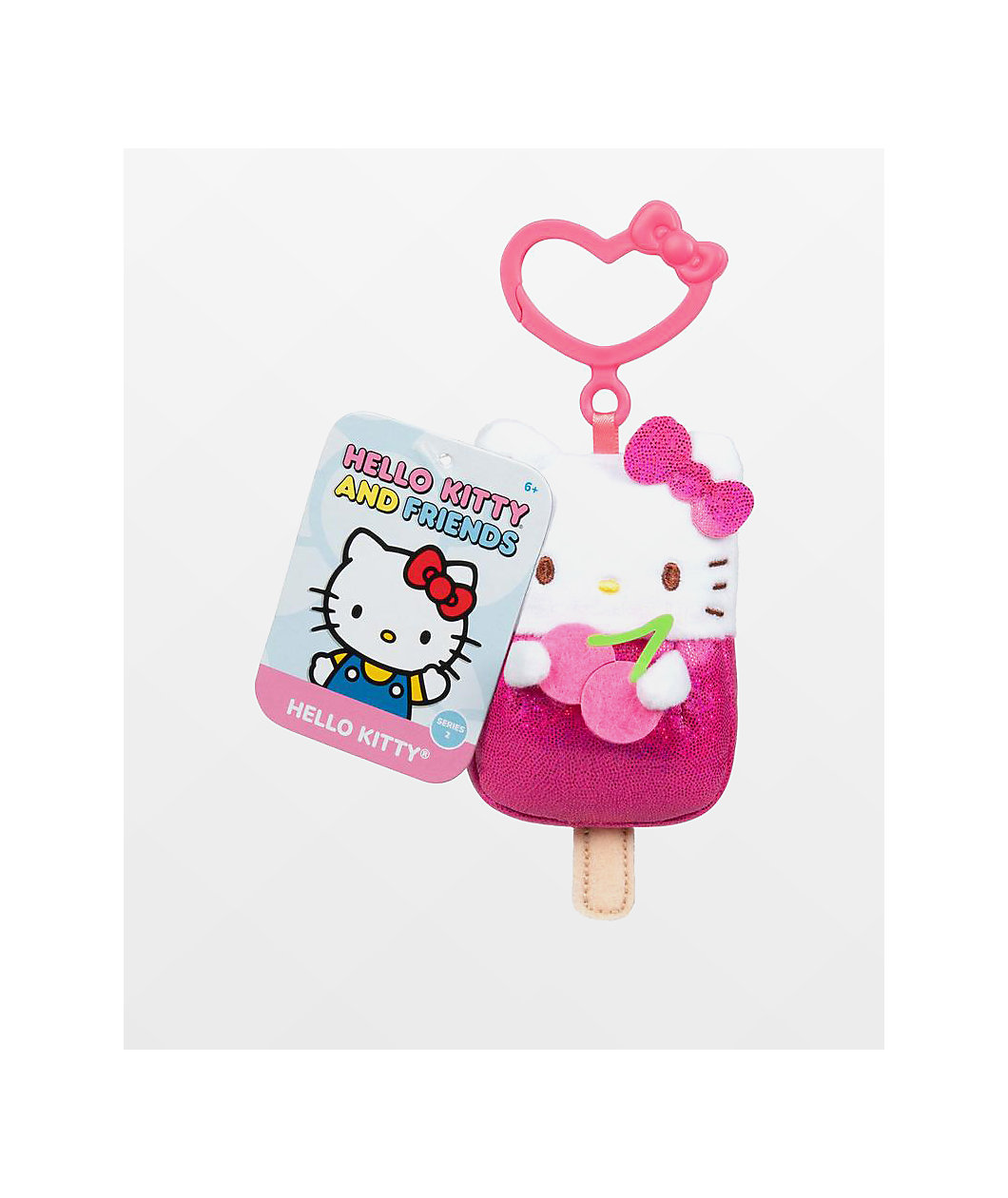Hello Kitty & Friends Popsicle Assorted Plush Bag Charm