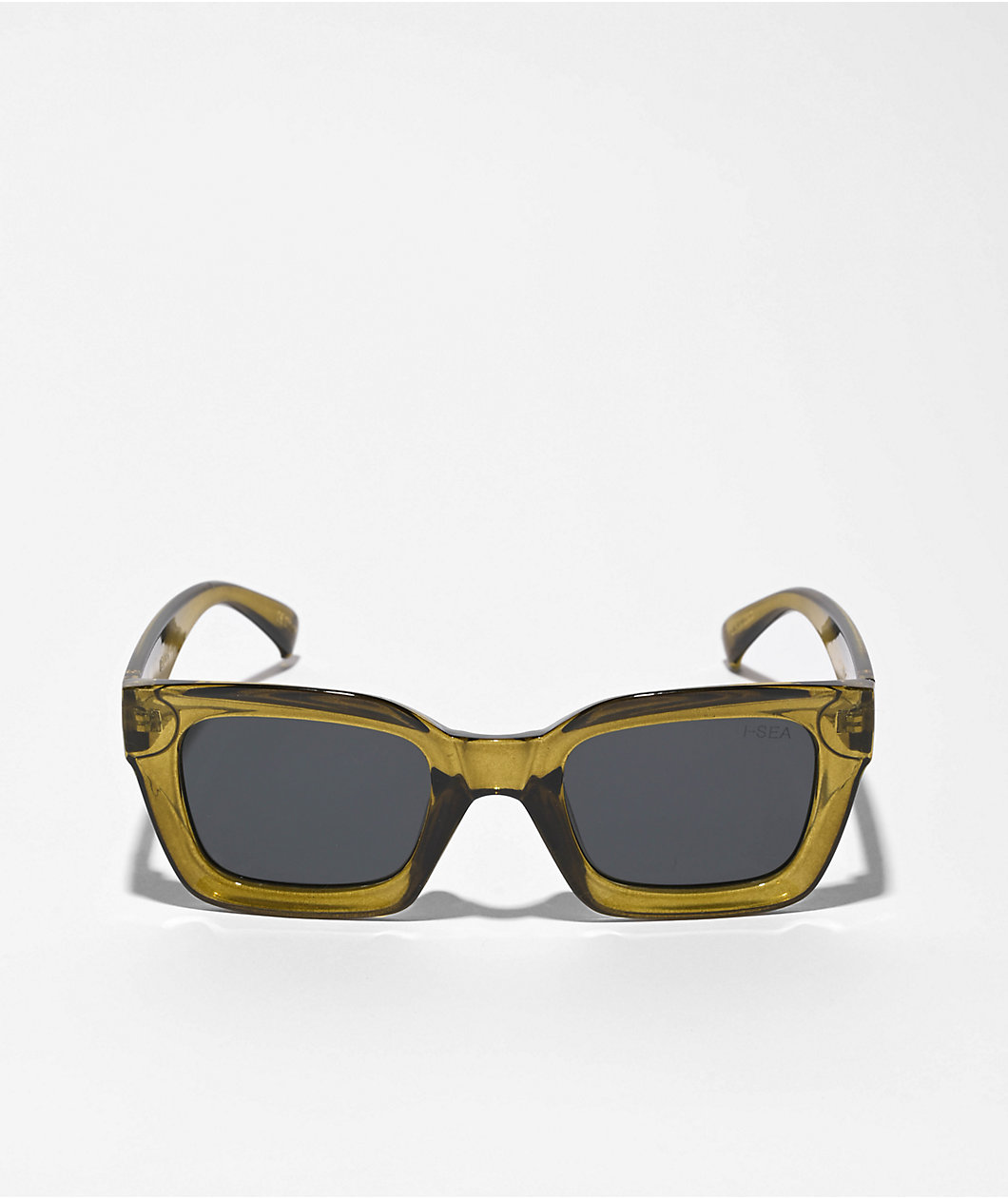 Hendrix Olive & Grey Square Polarized Sunglasses