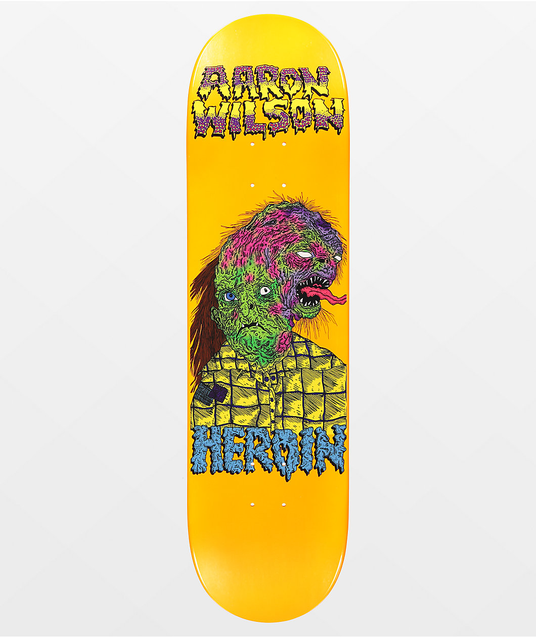 Heroin Wilson Face Melter 8.5" Skateboard Deck