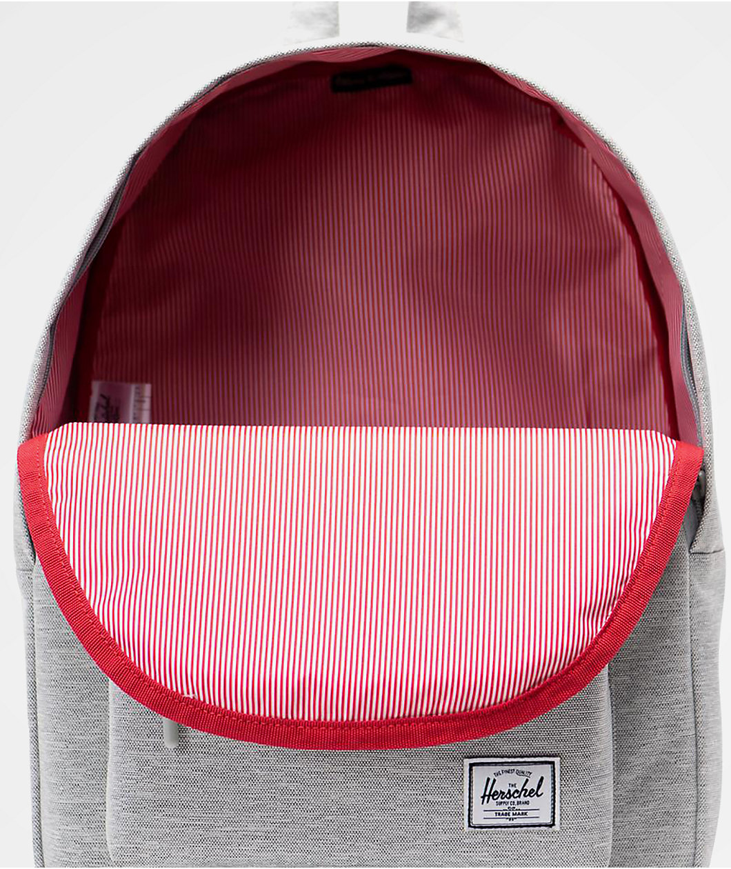 Herschel Supply Co. Classic Mid Light Grey Crosshatch Backpack