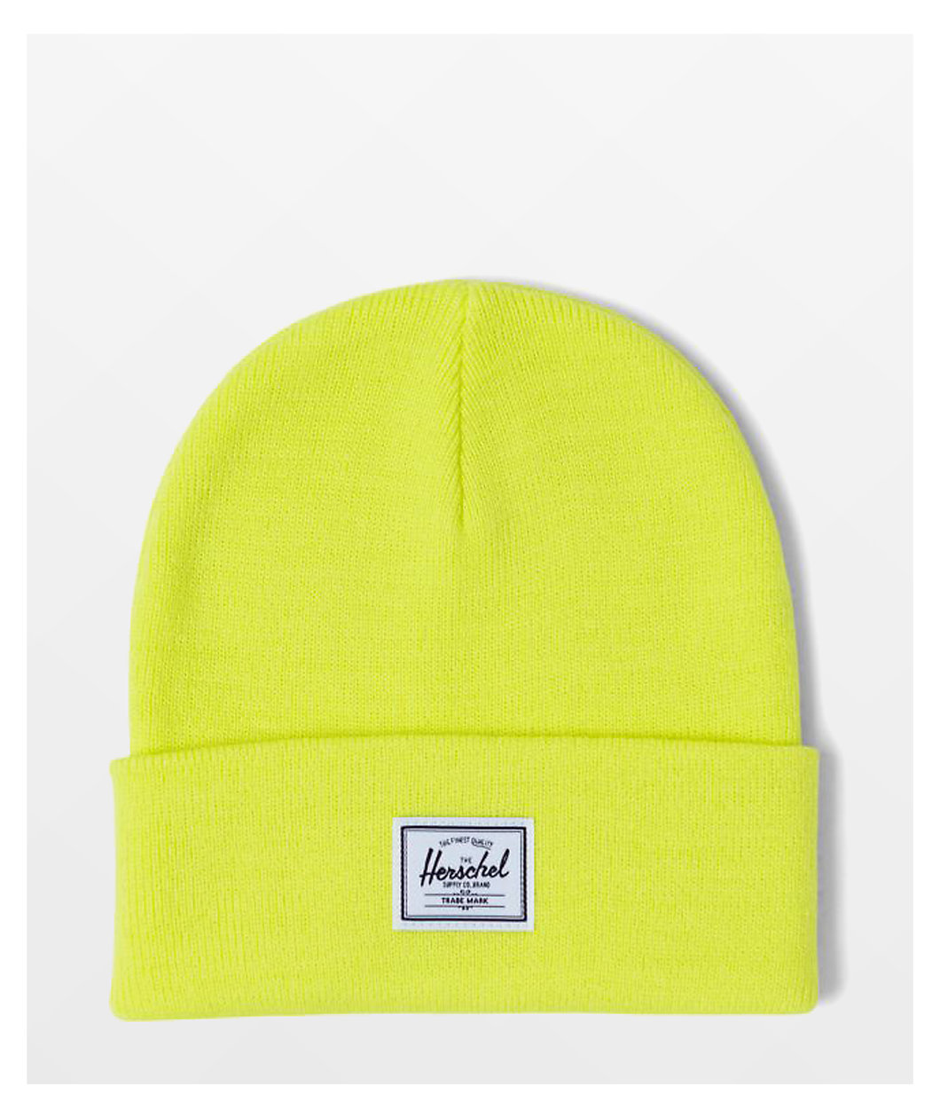 Herschel Supply Co. Elmer Highlighter Yellow Beanie